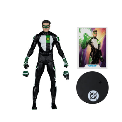 Kyle Rayner Green Lantern DC Multiverse 7-Inch Figure — Accessories Included with Art Card and Base