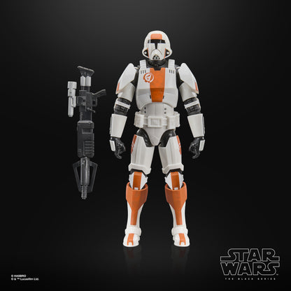 Republic Trooper Black Series 6-Inch Figure — Accessories Included Display with Blaster