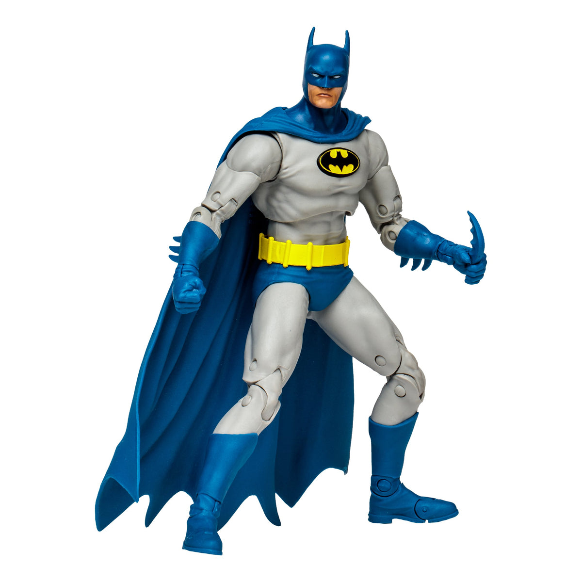 Batman Knightfall DC Multiverse 7-Inch Figure — Full Body Side View on White Background