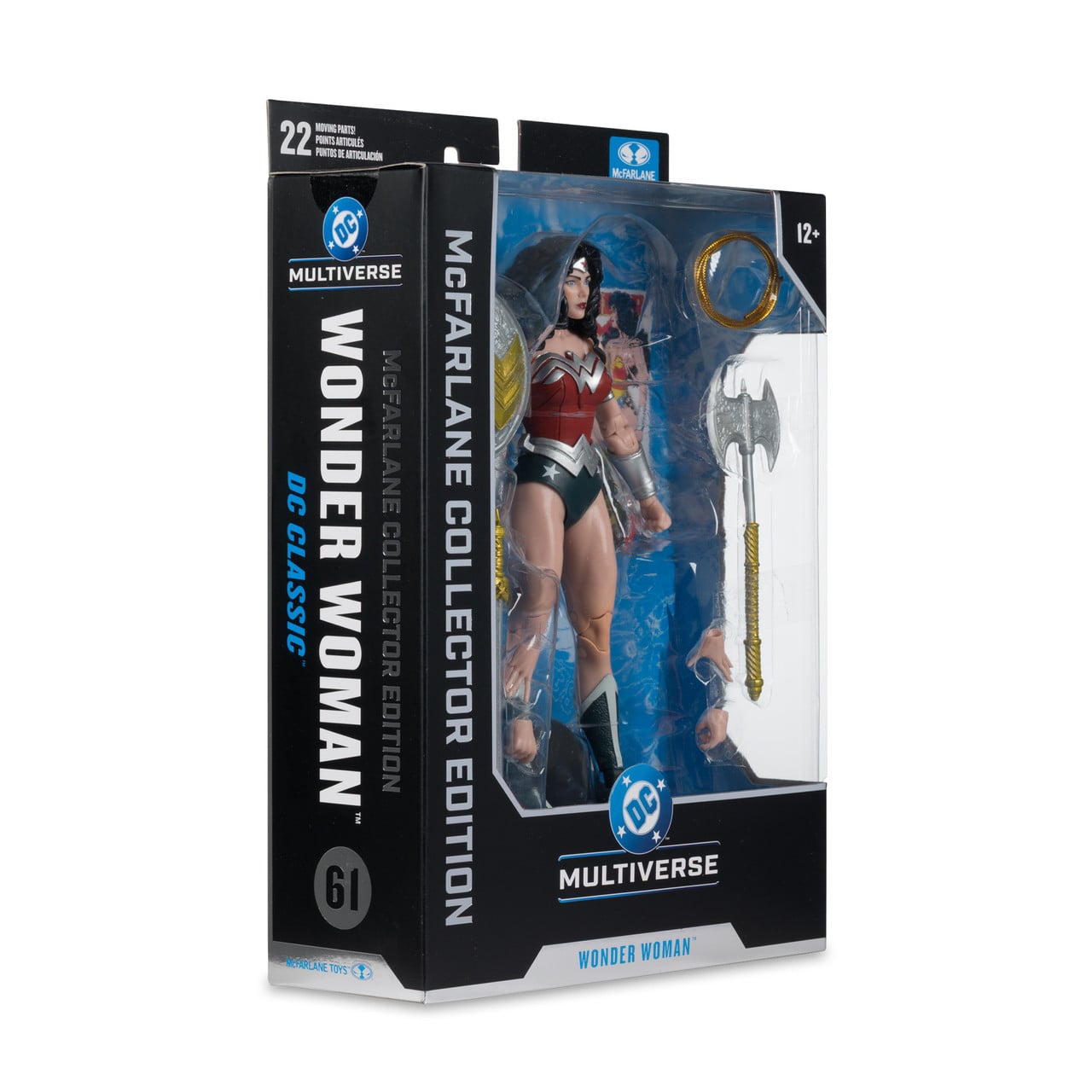 Wonder Woman DC Multiverse Collector Edition 7-Inch Figure — Box Side View