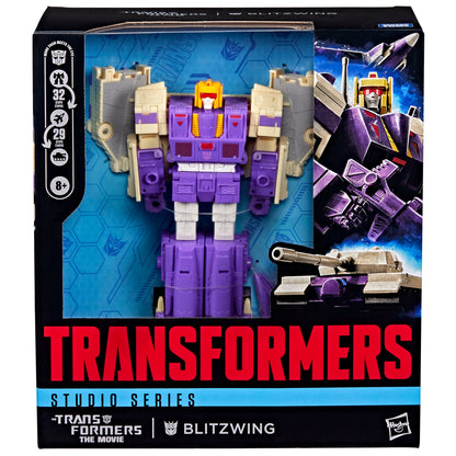 Blitzwing Studio Series 86 Leader 7-Inch Figure — Box Front with Window Detail