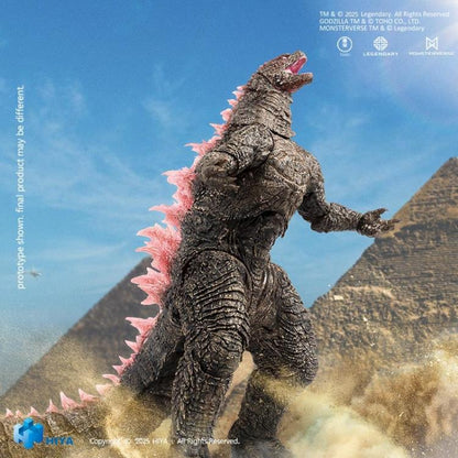 Evolved Godzilla Exquisite Basic PX Exclusive — Back Three-Quarter View Pyramid Background