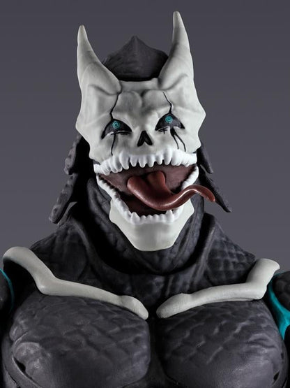 S.H.Figuarts Kaiju No. 8 Figure — Face Detail Close-Up Skull Kaiju Expression