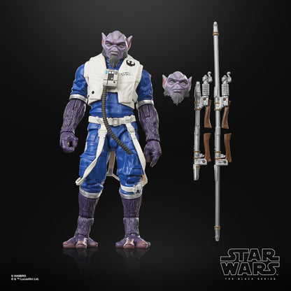 Zeb Orrelios Black Series 6-Inch Deluxe Figure — Accessories Included: Alternate Head, Extended Bo Rifle, Collapsed Bo Rifle
