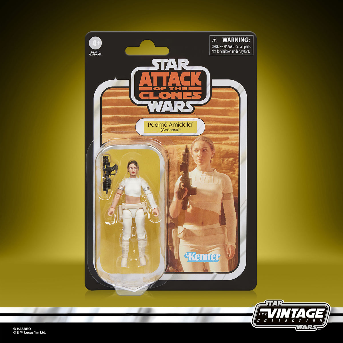 Padmé Amidala Arena Vintage Collection 3.75-Inch Figure — Card Front VC418 Kenner Packaging