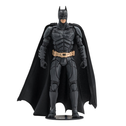 Batman Dark Knight DC Multiverse 7-Inch Figure — Front View on Figure Base White Background