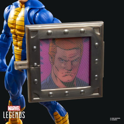 Constrictor Marvel Legends 6-Inch Figure — Lenticular Shield Close-Up Showing Comic Art Panel