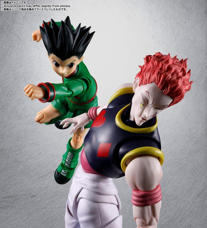 Hisoka Hunter x Hunter S.H.Figuarts 6.7-Inch Figure — Hisoka and Gon Side by Side Display