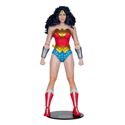 Wonder Woman DC Multiverse Collector Edition 7-Inch Figure — Front View on Figure Base