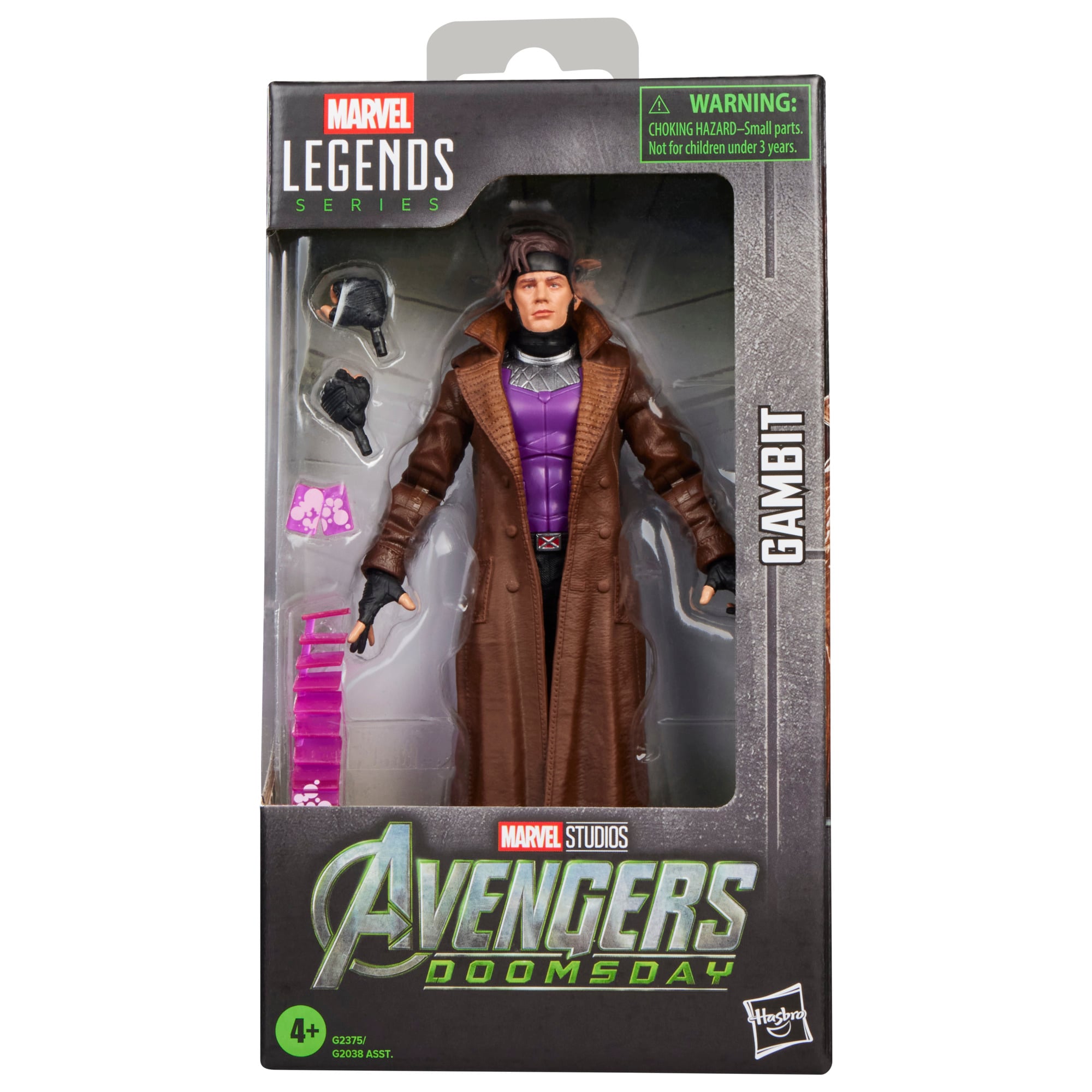 Gambit Marvel Legends Avengers Doomsday — Package Front with Figure Visible