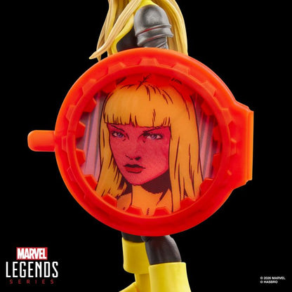 Magik Marvel Legends 6-Inch Figure — Lenticular Shield Accessory Close-Up