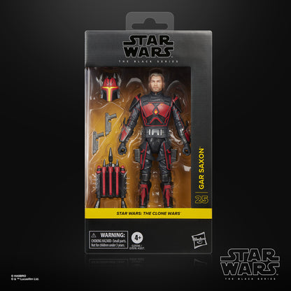 Gar Saxon Black Series 6-Inch Figure — Package Front Window Box