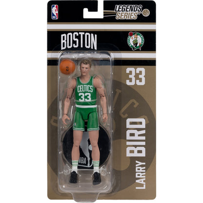 Larry Bird NBA SportsPicks Legends 6-Inch Figure — Package Front Card Art
