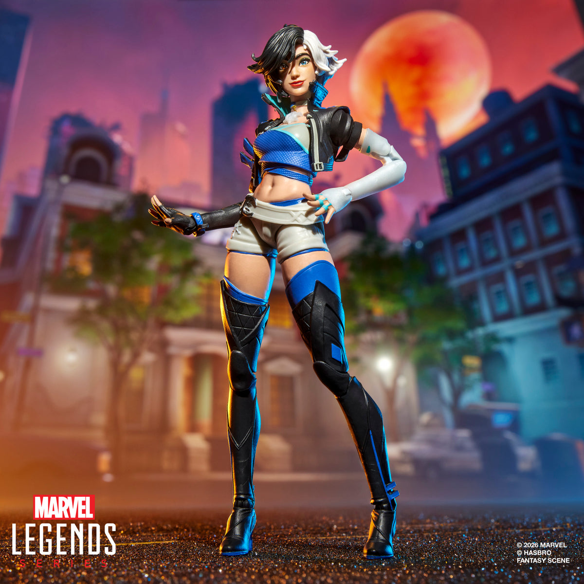 Luna Snow Marvel Legends Marvel Rivals 6-Inch Figure — Front View