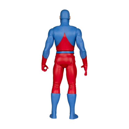 The Atom DC Retro Super Friends 6-Inch Figure — Back View on White Background