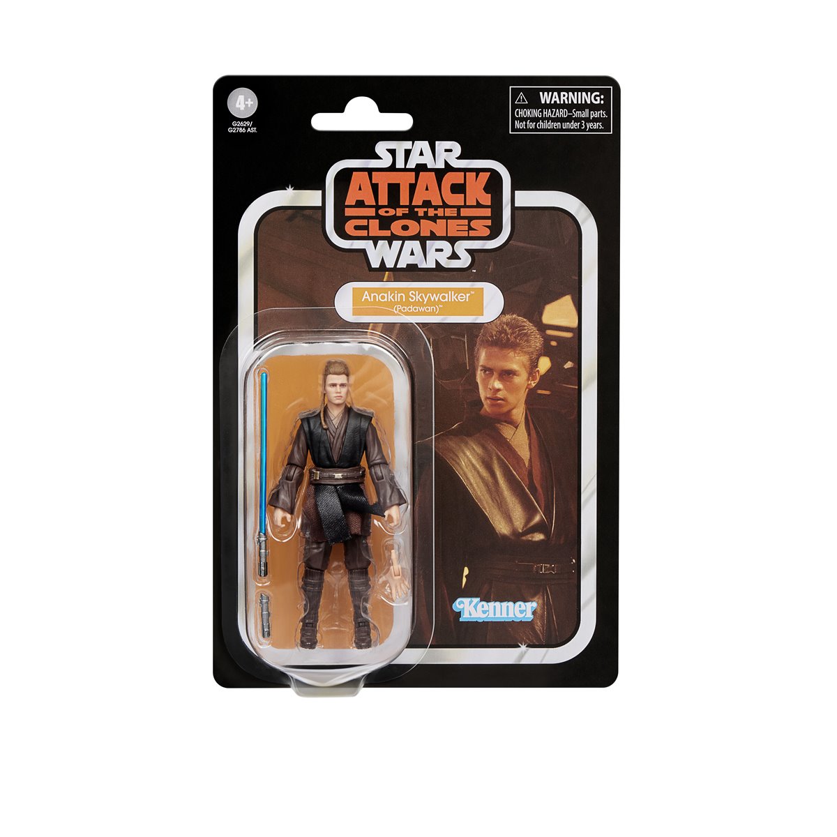 Anakin Skywalker Padawan Vintage Collection 3.75-Inch Figure — Card Front Full Package View