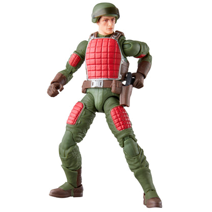 Flash G.I. Joe Classified Retro Collection 6-Inch Figure — Front View Wide Stance Without Helmet