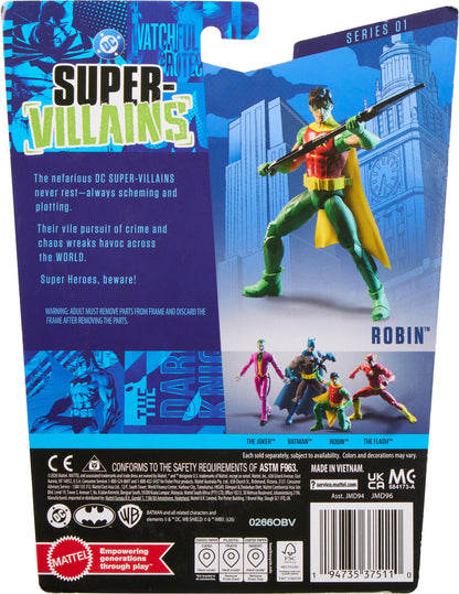 Robin DC Core 6-Inch Figure — Card Back Series 01 Wave Lineup