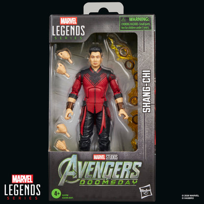Shang-Chi Avengers Doomsday Marvel Legends — Package Front View in Box