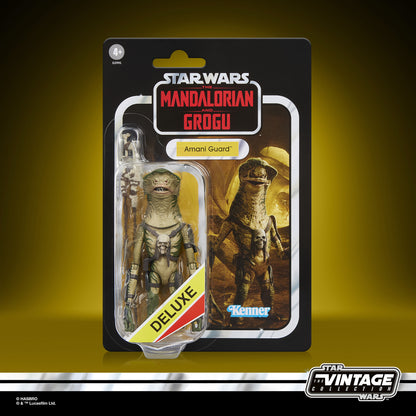 Amani Guard Vintage Collection 3.75-Inch Deluxe — Package Front Card Art