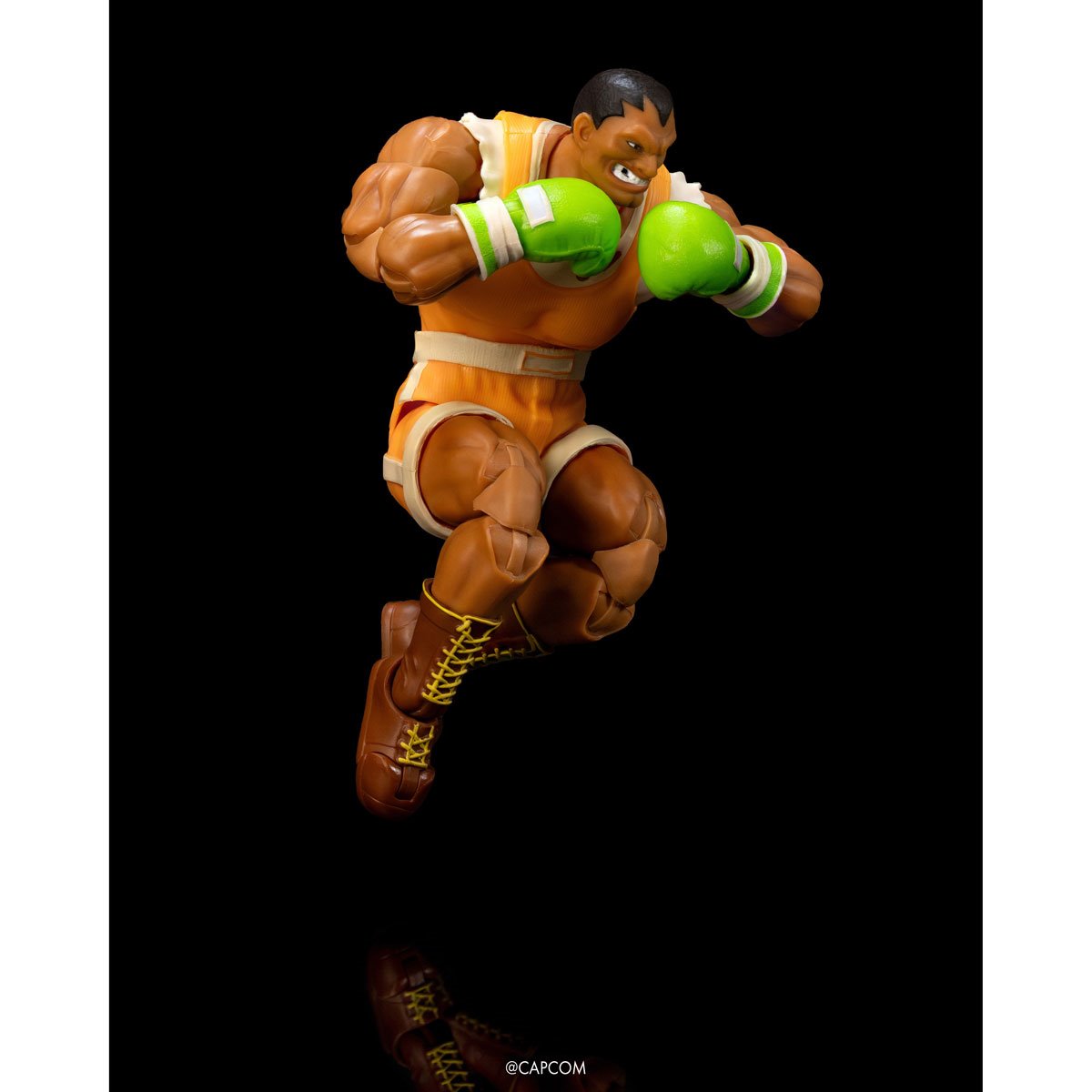 Balrog Ultra Street Fighter II 6-Inch Figure — Airborne Buffalo Headbutt Leap Pose