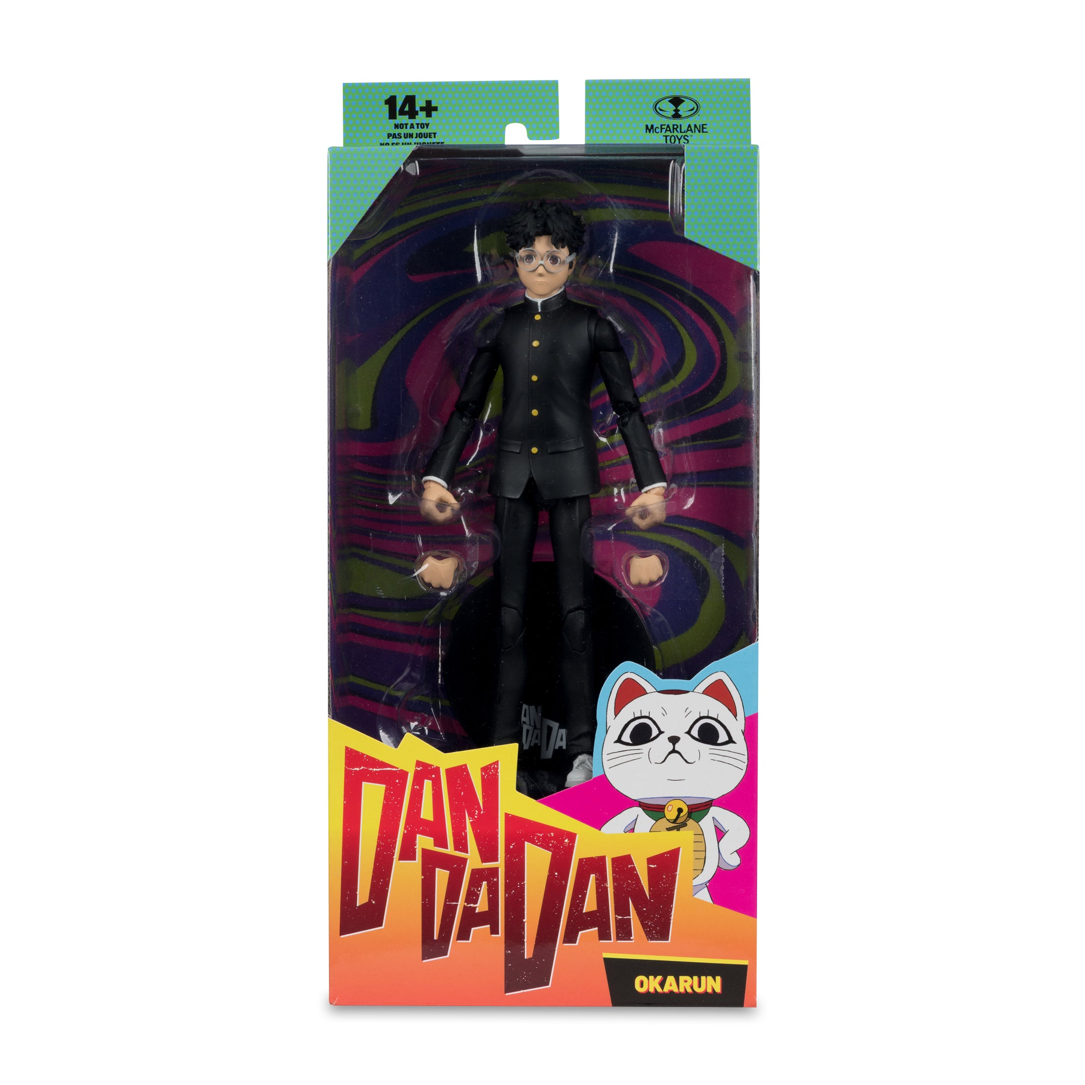 Okarun Dandadan 7-Inch Figure — Box Art Front