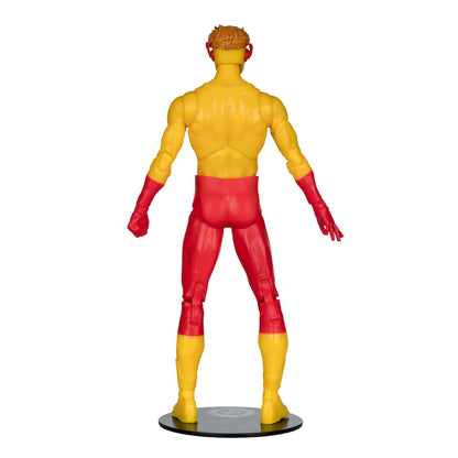 Kid Flash DC Classic Multiverse 7-Inch Figure — Back View on Figure Base