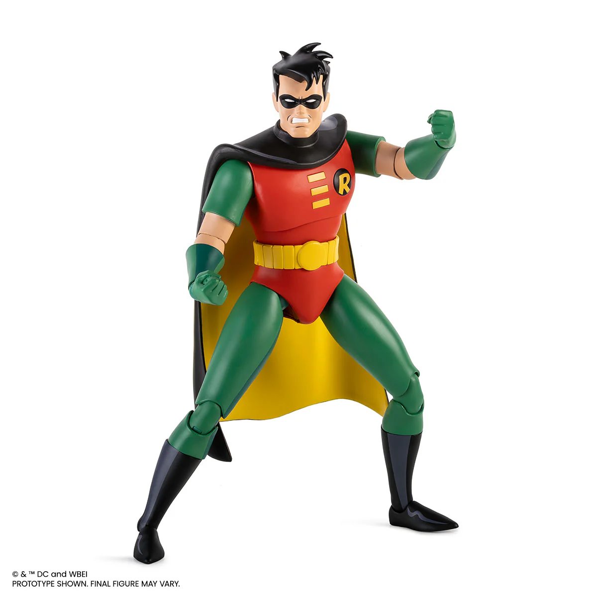 Robin Batman Animated Series Mondo 1:6 Figure — Angry Portrait Combat Stance