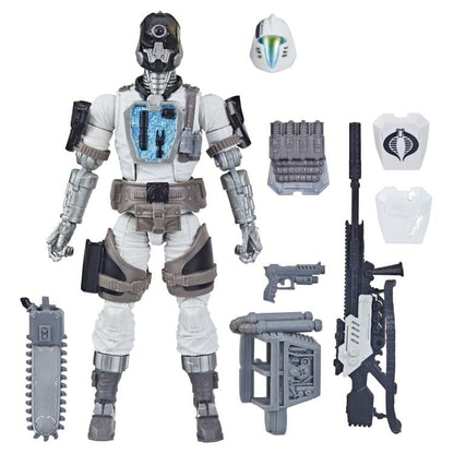 Arctic B.A.T. G.I. Joe Classified Series 6-Inch Figure — Accessories Included Display with All Eight Pieces