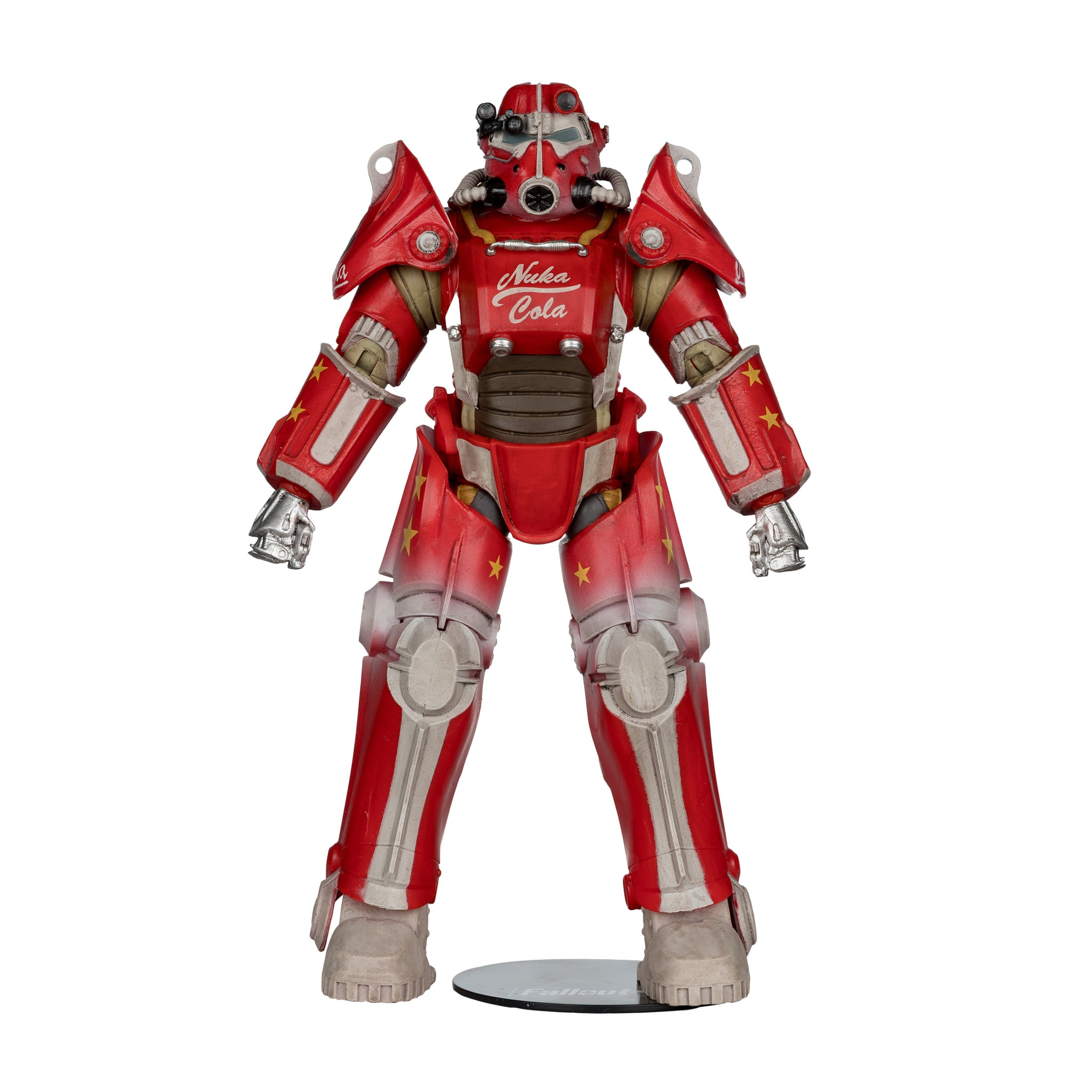 T-45B Nuka Cola Fallout Elite Edition 7-Inch Figure — Front View on Figure Base