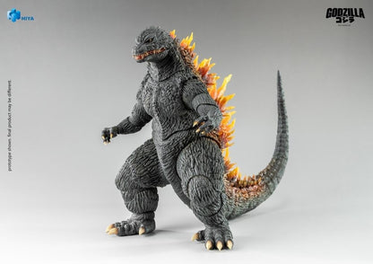 Godzilla 2000 Millennium Exquisite Basic 7-Inch Figure — Three-Quarter Front View Showing Articulation Pose