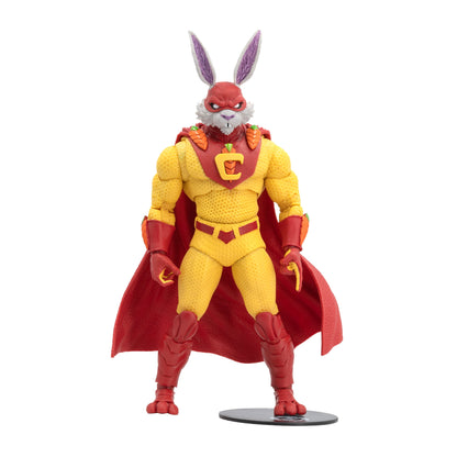 Captain Carrot DC Multiverse 7-Inch Figure — Full Figure with Base Front View