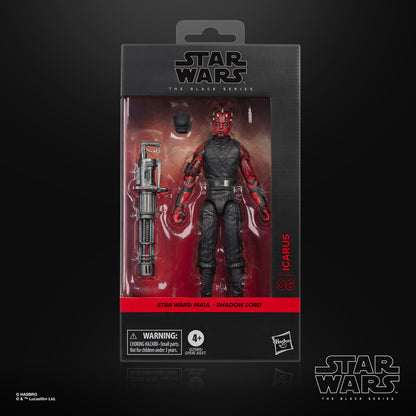 Icarus Black Series 6-Inch Figure — Package Detail Box Front Window