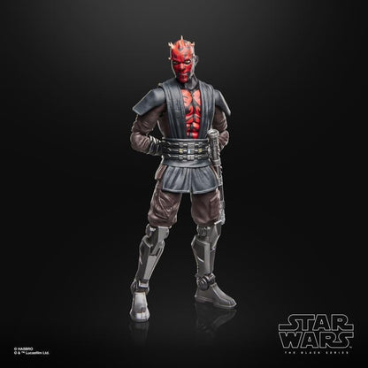 Maul Shadow Lord Black Series 6-Inch Figure — Front View Cloakless No Hood Standing Pose