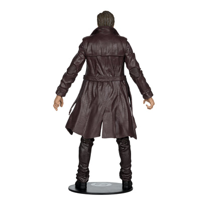 Commissioner Gordon DC Multiverse 7-Inch Deluxe Figure — Back View Showing Trench Coat Detail