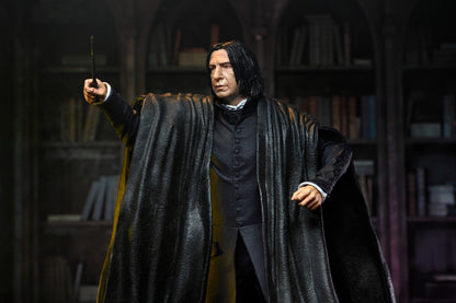 Professor Snape Harry Potter Legacy Collection 7-Inch Figure — Front View Arms Spread Cloak Detail