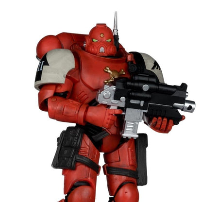 Blood Ravens Infiltrator Warhammer 40K Dawn of War IV 7-Inch Figure — Upper Body Bolt Carbine Detail