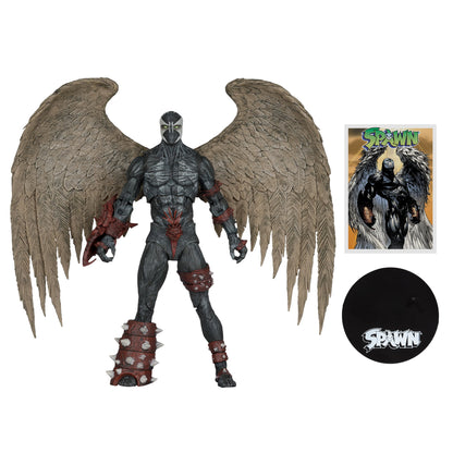 Spawn Wings of Redemption Spawn 7-Inch Action Figure — Contents Display with Comic Card and Base
