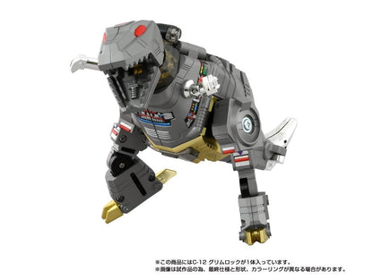 Grimlock Missing Link C-12 Transformers Figure — Dinosaur Mode Crouching Pose Detail