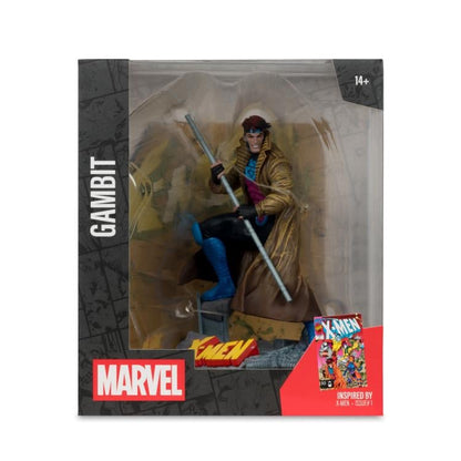 Gambit Marvel Comics 1/10 Scale Statue — Package Front View Window Box