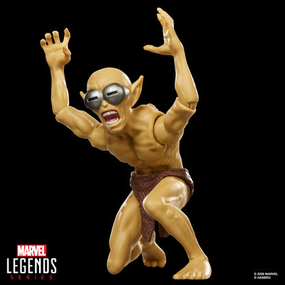 Moloid Marvel Legends Figure — Articulation Pose Arms Raised with Goggle Head