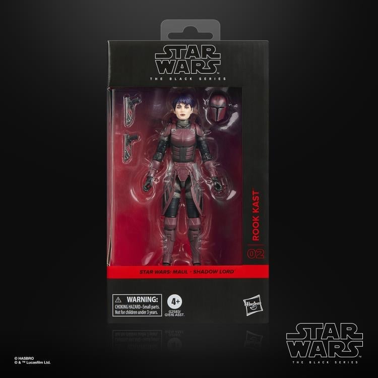 Rook Kast Black Series 6-Inch Figure — Package Front Window Box Figure Number 02
