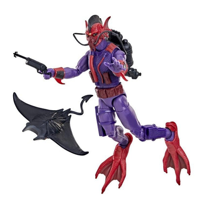 Hydro-Viper G.I. Joe Classified Series 6-Inch Figure — Out of Box Pose with Devil Ray and Harpoon Launcher