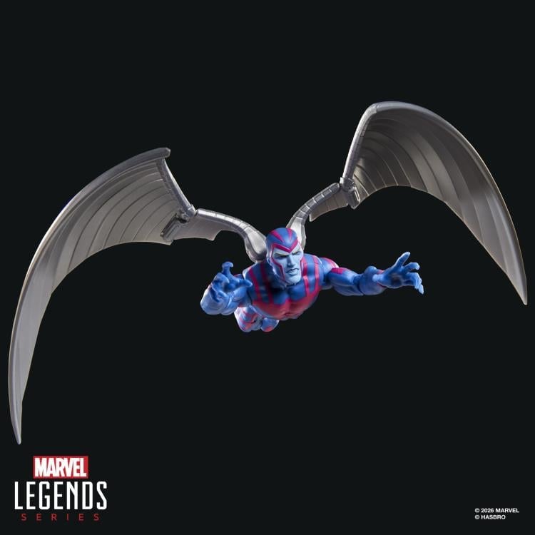 Archangel X-Men '97 Marvel Legends 6-Inch Figure — Flying Dive Pose Out of Box