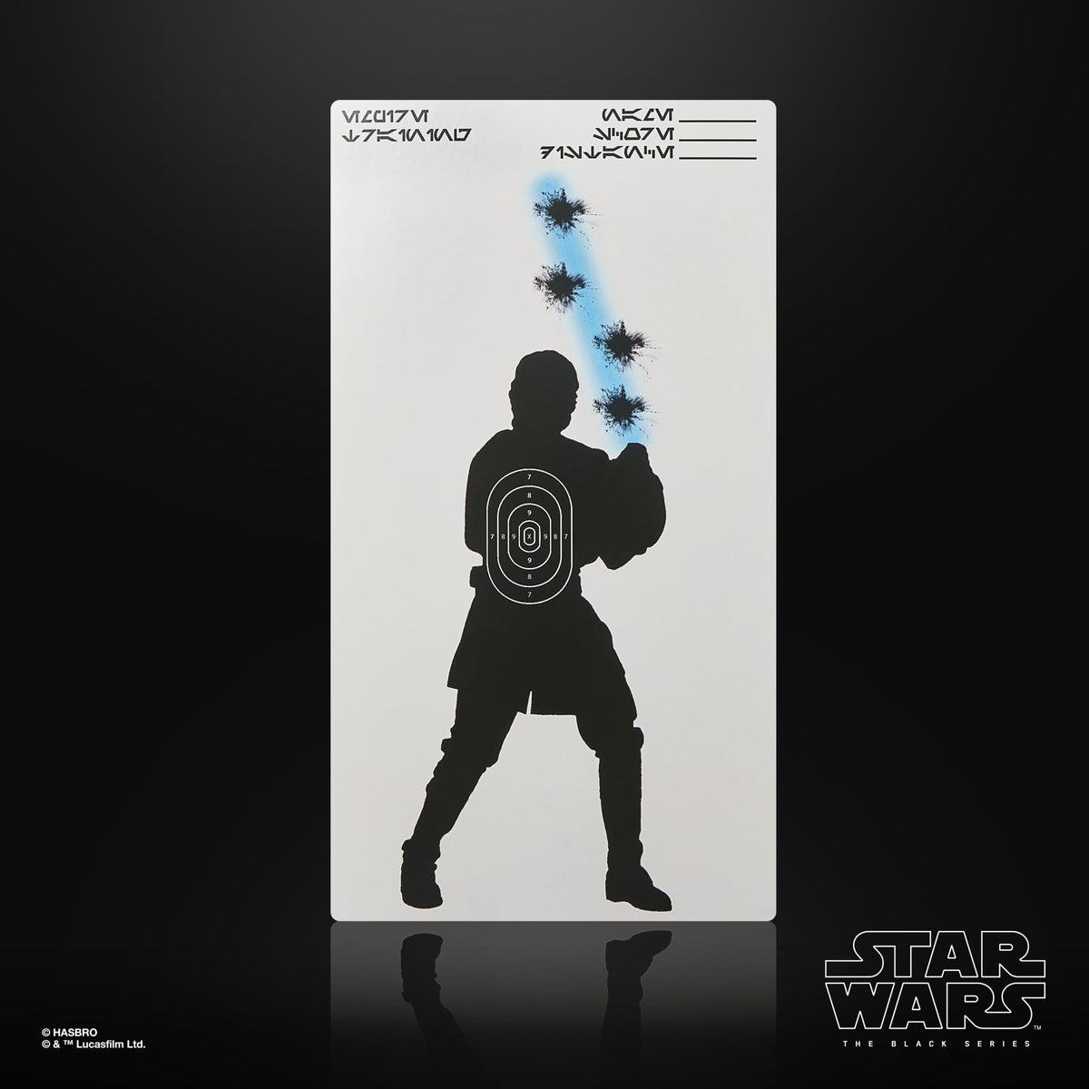 B1 Battle Droid Black Series 6-Inch — Target Practice Poster Accessory Detail