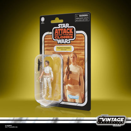 Padmé Amidala Arena Vintage Collection 3.75-Inch Figure — Package Detail Angled View