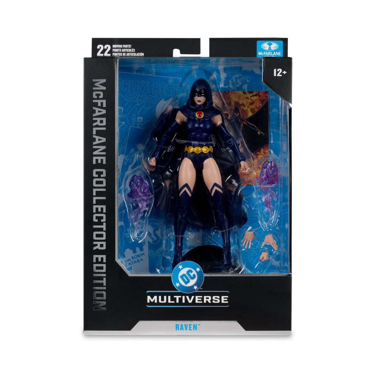 Raven DC Multiverse Collector Edition 7-Inch Figure — Box Front View