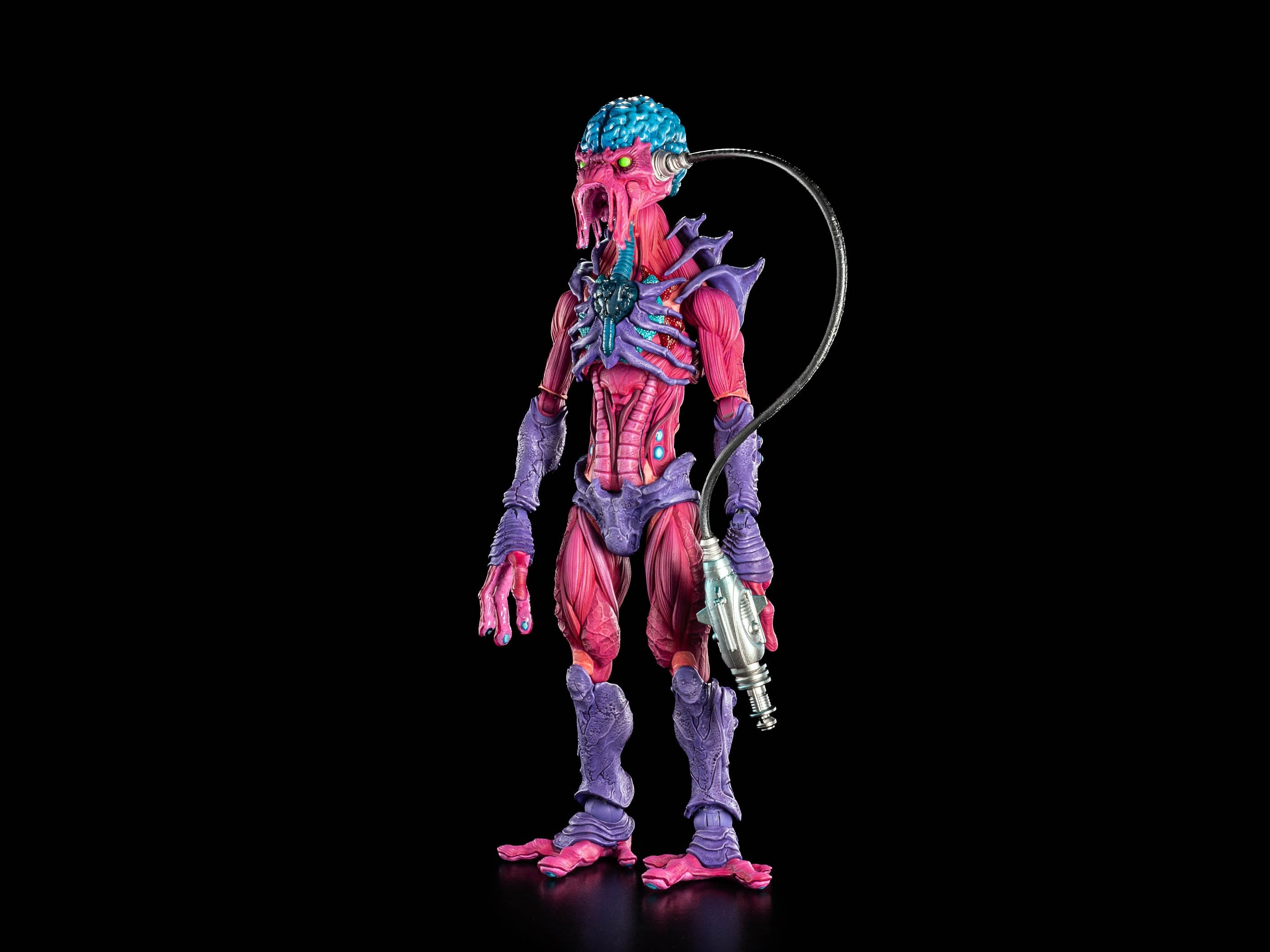 Zorrtexx Cosmic Legions 6-Inch Figure — Three-Quarter Back View with Pistol