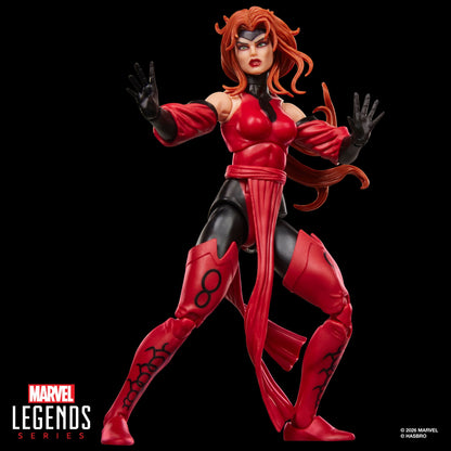 Scarlet Witch Marvel Legends 6-Inch Figure — Alternate Hands Pose Front View