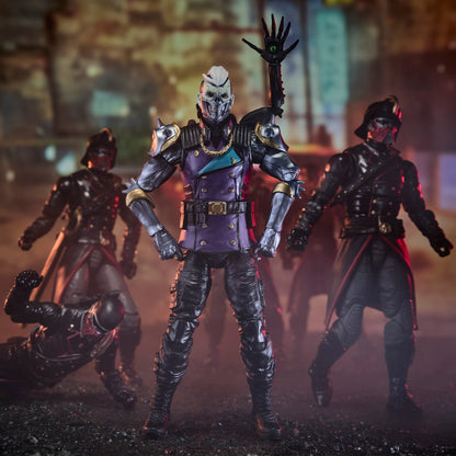 Axel Synapse Soma GI Joe Classified Series 6-Inch Figure — Group Display with Other Classified Figures Front